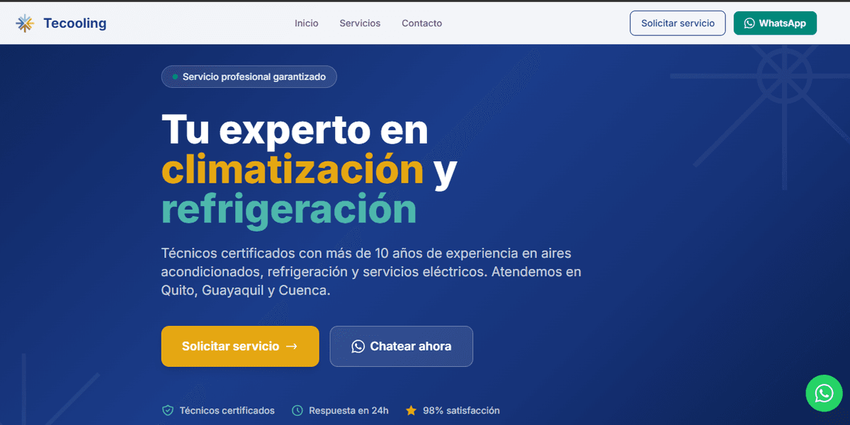 Tecooling Web